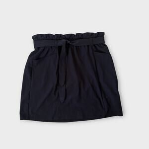 Mondetta performance + luxury waist tie athleisure skirt, large